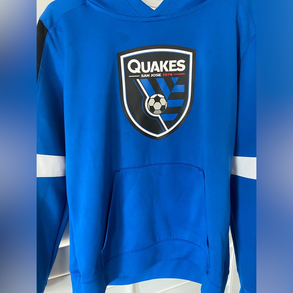 San Jose Quakes MLS Fanatics Pullover Hoodie